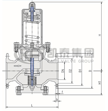 法蘭膜片式減壓閥